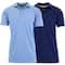 Galaxy by Harvic Tagless Dry-Fit Moisture-Wicking Men's Polo Shirt 2 Pack